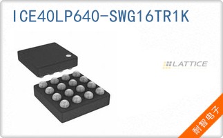 ICE40LP640-SWG16TR1K