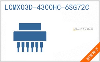 LCMXO3D-4300HC-6SG72C